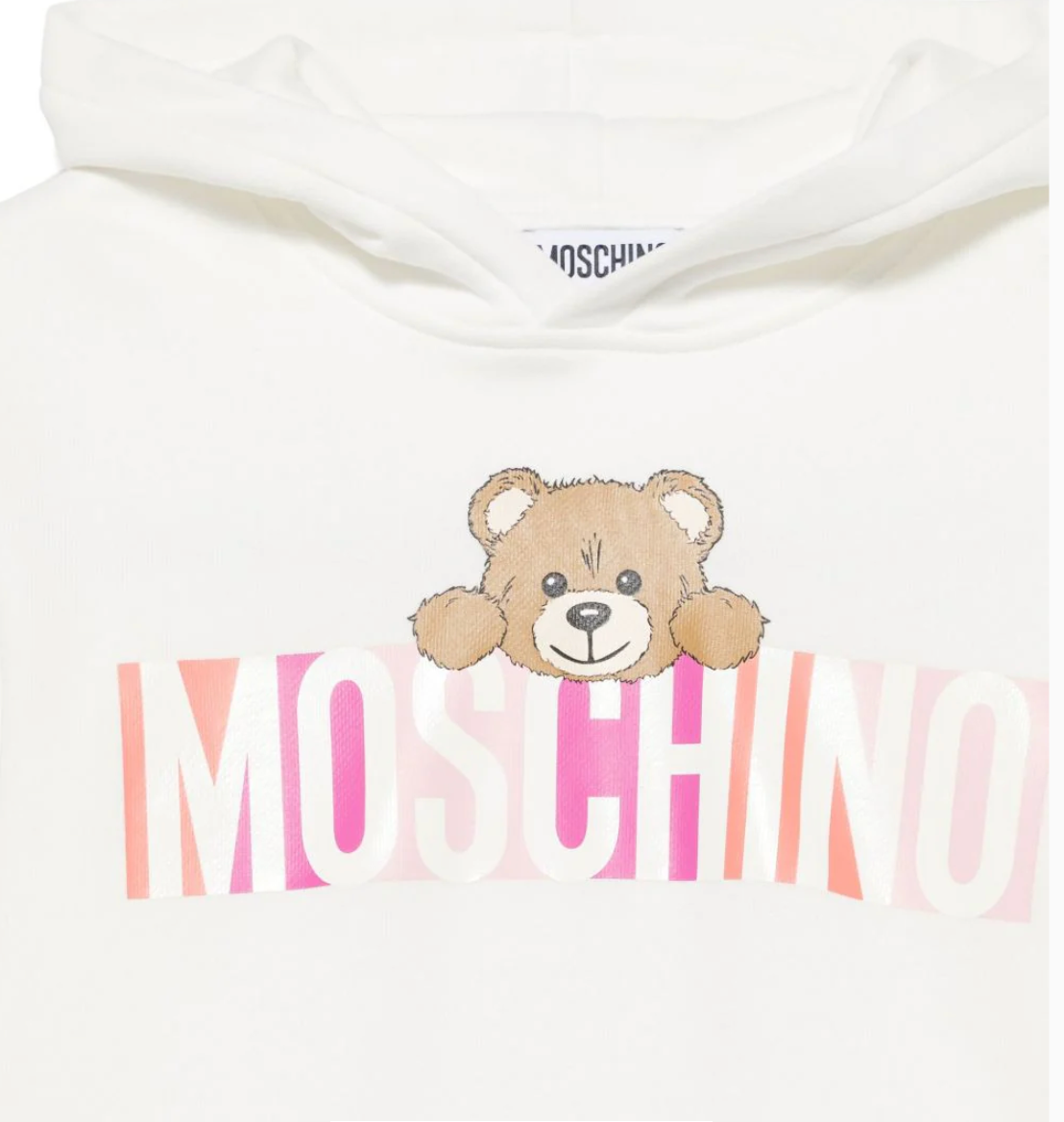 MOSCHINO FELPA LOGO TEDDY